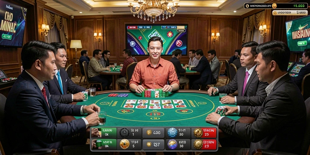 Screenshot menunjukkan karakter utama dalam aksi.
