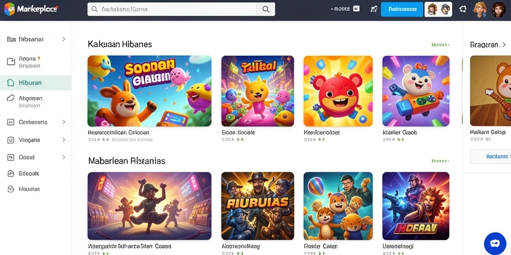 Screenshot aplikasi BURSA188: Tampilan dashboard yang menarik.