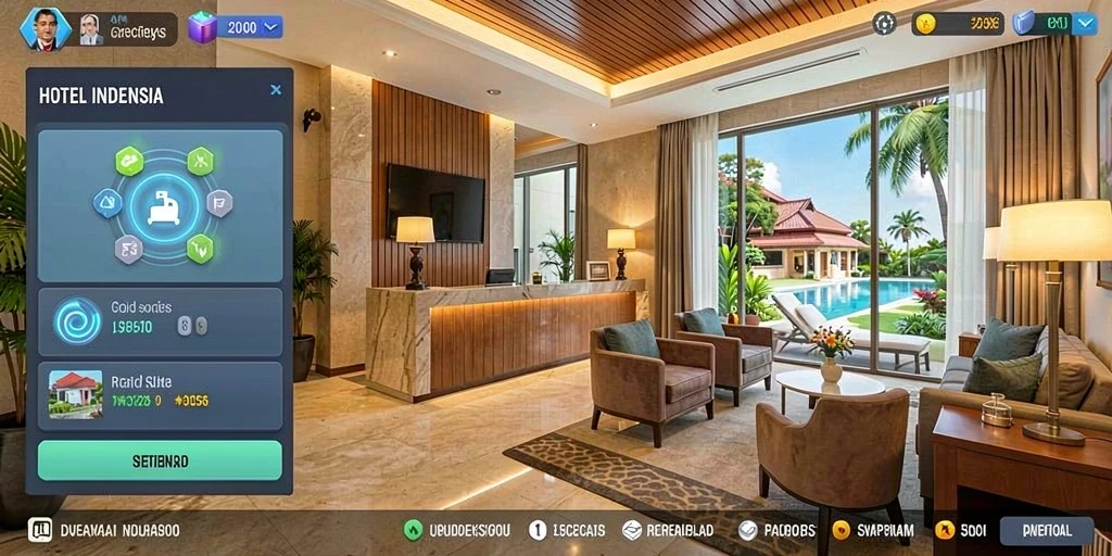 Tampilan antarmuka yang menarik dan user-friendly.