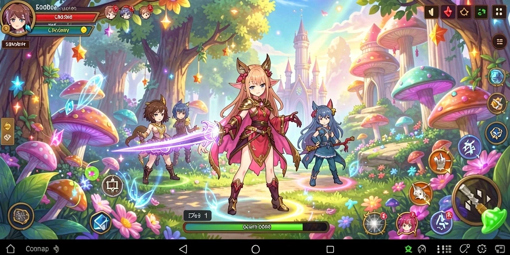 Tampilan awal yang colorful dan menarik.