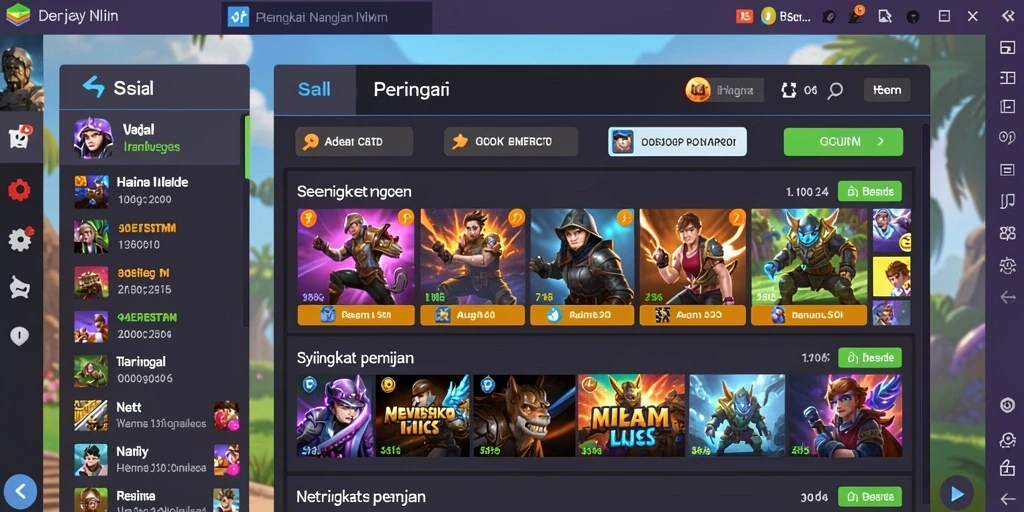 Tampilan antarmuka yang menarik dan user-friendly.