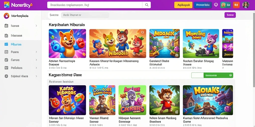 Screenshot menunjukkan karakter lucu dalam aksi komedi.