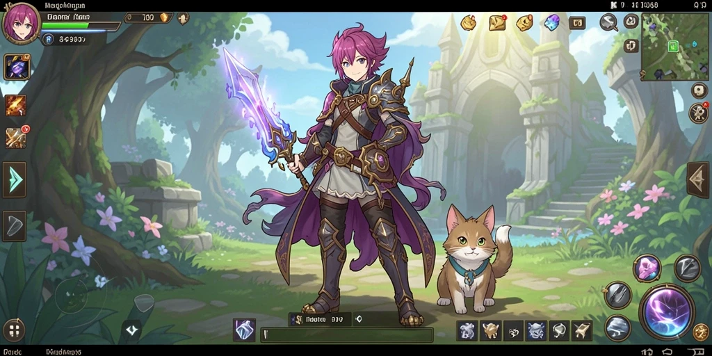 Screenshot menampilkan grafis yang luar biasa dari gameplay LK777.