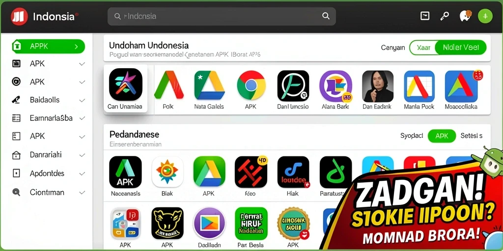 Tampilan antarmuka yang intuitif dan menarik.