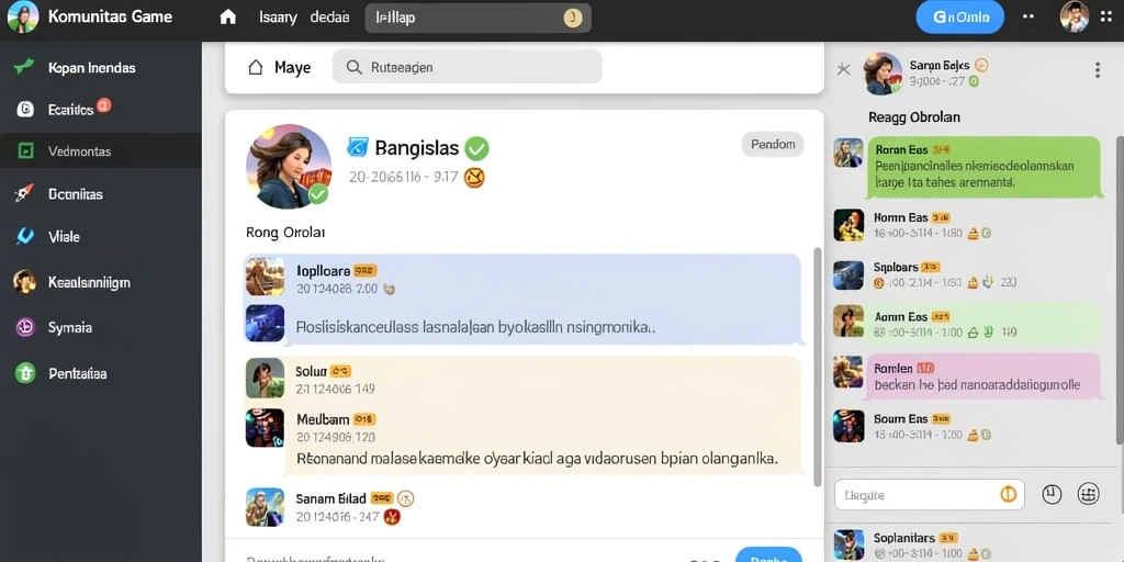 Tampilan awal yang menarik dan penuh warna.