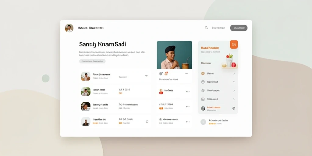 Tampilan antarmuka yang menarik dan mudah digunakan.