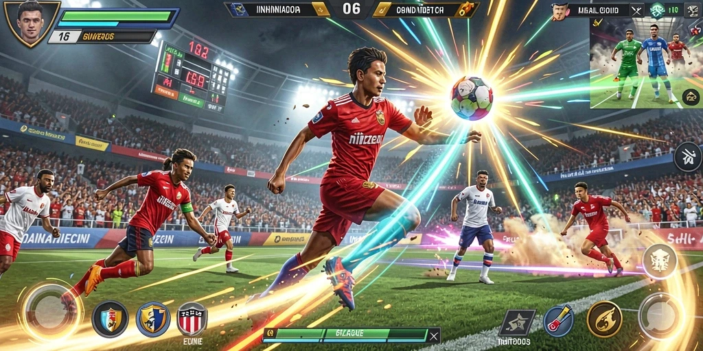 Tampilan antarmuka game yang intuitif.