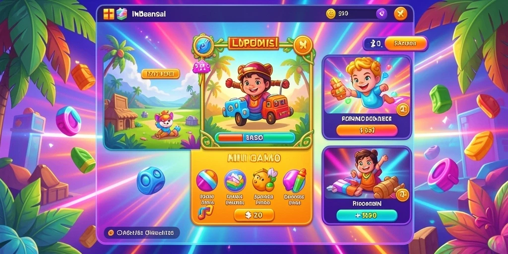 Screenshot menampilkan antarmuka pengguna yang atraktif.